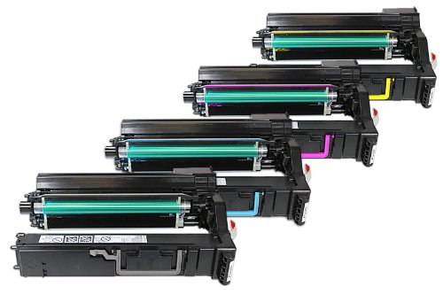 Rebuilt für Konica Minolta Magicolor 5430 DL - Minolta QMS 5430/1710582001-1710582004 - Toner Sparset Black, Cyan, Magenta, Yellow - Für ca. 4 x 6.000 Seiten (5% Deckung) von United Toner