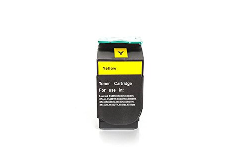 Rebuilt für Lexmark C 544 DN - 0C540H1YG - Toner Yellow - Für ca. 2000 Seiten (5% Deckung) von United Toner