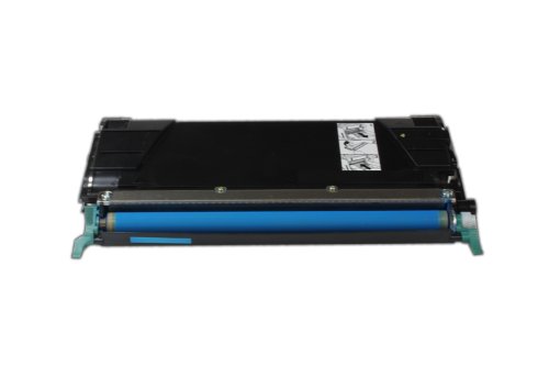 Rebuilt für Lexmark C 734 DW Toner Cyan - 0C736H1CG - Für ca. 10000 Seiten (5% Deckung) von United Toner