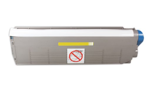 Rebuilt für OKI C 9000-41515209 - Toner Yellow - Für ca. 15000 Seiten (5% Deckung) von United Toner