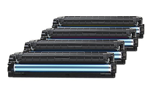 Rebuilt für Samsung CLX-4195 N - CLP-415 / CLT-504S - Toner Sparset Black, Cyan, Magenta, Yellow - Für ca. 1 x 2.500 & 3 x 1.800 Seiten (5% Deckung) von United Toner