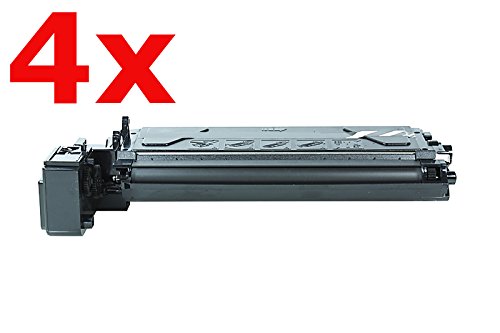 Rebuilt für Samsung SCX-6520 F - SCX-6320D8 - Toner Sparset 4X Black - Für ca. 4 x 8.000 Seiten (5% Deckung) von United Toner