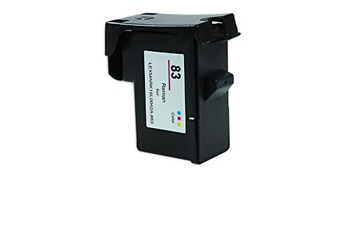 Recycelt für Lexmark X 5190 PRO Tinte Cyan, Magenta, Yellow - No.83HC / 018LX042E - Inhalt: 21 ml von United Toner