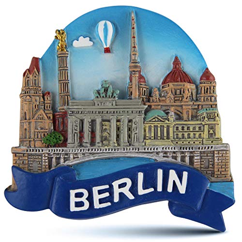 3D Magnete Berlin im 3-er Set | Kühlschrank-Magnet | typisches Souvenir | Design Made in Berlin von United1871
