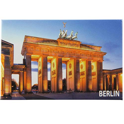 Kühlschrank-Magnet Berlin | Brandenburger Tor | Starker Halt | Foto-Magnet 8 x 5,5 cm | typisches Souvenir von United1871