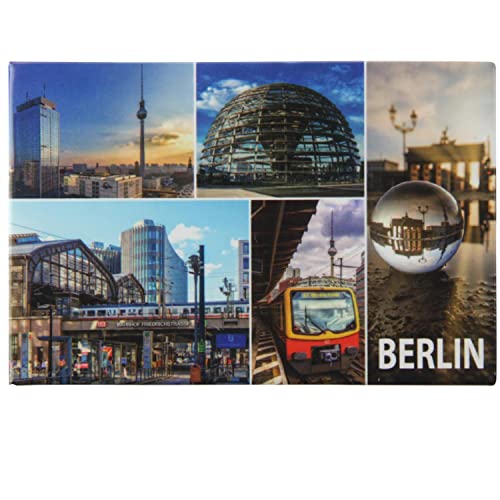 Kühlschrank-Magnet Berlin | Friedrichstrasse | Starker Halt | Foto-Magnet 8 x 5,5 cm | typisches Souvenir Kühlschrank-Magnet Berlin | Friedrichstrasse | Starker Halt | Foto-Magnet 8 x 5,5 cm | typisches Souvenir von United1871