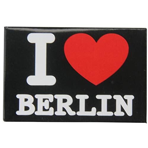 Kühlschrank-Magnet I LOVE Berlin, schwarz | Starker Halt | Foto-Magnet 8 x 5,5 cm | typisches Souvenir Kühlschrank-Magnet I LOVE Berlin, schwarz | Starker Halt | Foto-Magnet 8 x 5,5 cm | typisches Souvenir von United1871