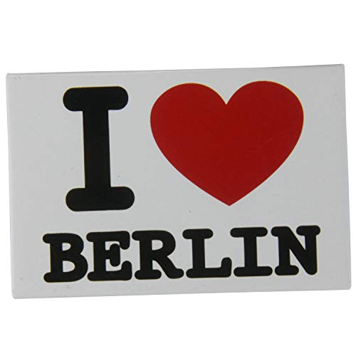 Kühlschrank-Magnet I LOVE Berlin, weiß | Starker Halt | Foto-Magnet 8 x 5,5 cm | typisches Souvenir Kühlschrank-Magnet I LOVE Berlin, weiß | Starker Halt | Foto-Magnet 8 x 5,5 cm | typisches Souvenir von United1871