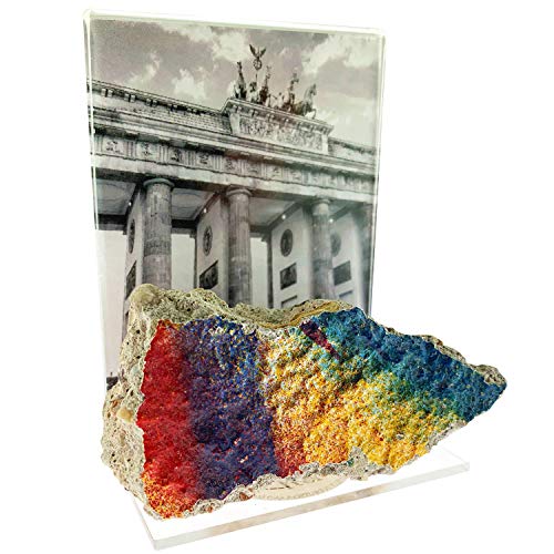 Kühlschrank-Magnet ORIGINAL Berliner Mauer-Stein mit Echtheitszertifikat | Handarbeit aus Berliner Manufaktur von United1871