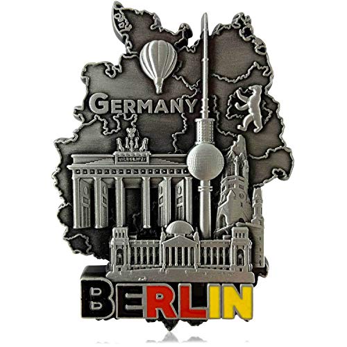 Metall-Magnet Berlin | typisches Hauptstadt Souvenir | Kühlschrankmagnet | Designed in Germany Metall-Magnet Berlin | typisches Hauptstadt Souvenir | Kühlschrankmagnet | Designed in Germany von United1871
