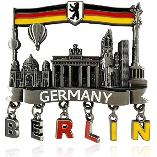 Metall-Magnet Berlin | typisches Hauptstadt Souvenir | Kühlschrankmagnet | Designed in Germany Metall-Magnet Berlin | typisches Hauptstadt Souvenir | Kühlschrankmagnet | Designed in Germany von United1871