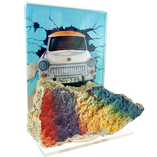 ORIGINAL Berliner Mauer-Stein | authentisches Stück mit Echtheitszertifikat | Handarbeit direkt aus Berliner Manufaktur von United1871