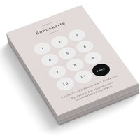 Bonuskarten | Hochformat | Online Gestalten & Personalisieren Günstig Treuekarten Kundenkarten Visitenkarte Mit Logo Gutschein Bonuskarten | Hochformat | Online Gestalten & Personalisieren Günstig Treuekarten Kundenkarten Visitenkarte Mit Logo Gutschein von UnitedprintSE