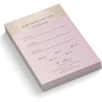 Terminkarten Rosé Gold | Terminkärtchen Personalisiert Und Gedruckt Terminzettel Im Visitenkarten Format Angepasst 50 - 1000 Stück Terminkarten Rosé Gold | Terminkärtchen Personalisiert Und Gedruckt Terminzettel Im Visitenkarten Format Angepasst 50 - 1000 Stück von UnitedprintSE