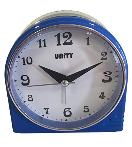 Unity Beep Wecker 49025, blau, 8,5 x 9 x 3,5 cm von Unity