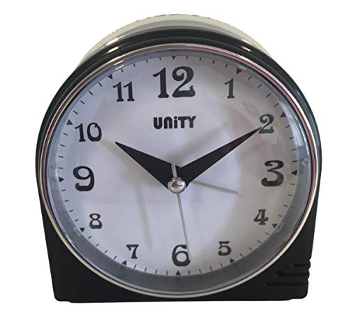 Unity Piepton-Wecker – 49025, Schwarz, 8.5 x 9 x 3.5 cm von Unity