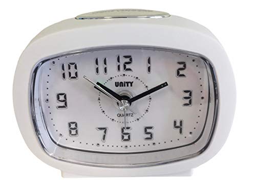 Unity LED-Wecker mit Signalton – 49026, weiß, 9 x 7.5 x 4.5cm Unity LED-Wecker mit Signalton – 49026, weiß, 9 x 7.5 x 4.5cm von Unity