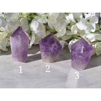 Amethyst Turm Punkte/Kristalle Für Schutz Gleichgewicht Angst Beruhigung von UnityCrystalsStore