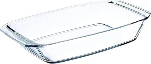 Simax Koch und Backschale, Glas, Transparent, 26 x 17 x 9.3 cm von SIMAX
