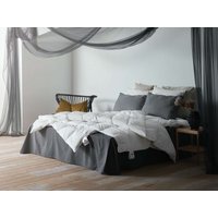 Universe of sleeping Kunstfaserbettdecke "Pegasus, pflegeleicht, Allergikergeeignet, 3 Wärmekl., Made in Denmark", warm, Füllung Mischung aus 50% Polyesterfasern & 50% Europäische Feder-Daunenfüllung, (1 St.) von Universe Of Sleeping