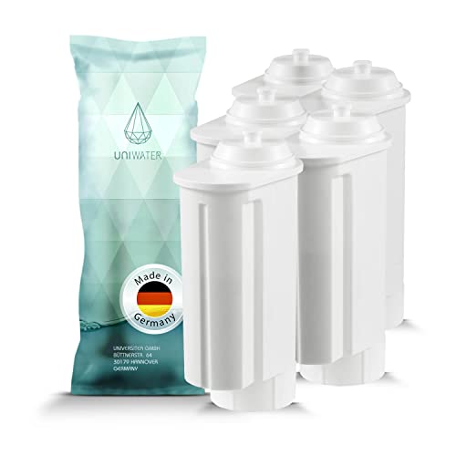 5 Wasserfilter Patronen passend für alle Siemens/Bosch (auch EQ6 und EQ9) Gaggenau-, Neff-,VeroBar-Professional-Serie Kaffeevollautomat von Universitea of Tea