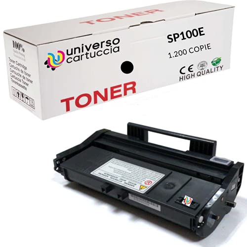 UniversoPatrona® Ricoh 407166 - SP100 SP100E; SP100Sf; SP100Su; SP 112 ;SP112SF ;SP112SU - 1.200 Page Yield von universo cartuccia