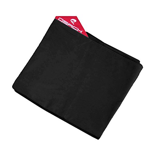 QSack XXL Sitzsack Outdoor Sitzsack 140 x 180 cm (Schwarz) von QSack