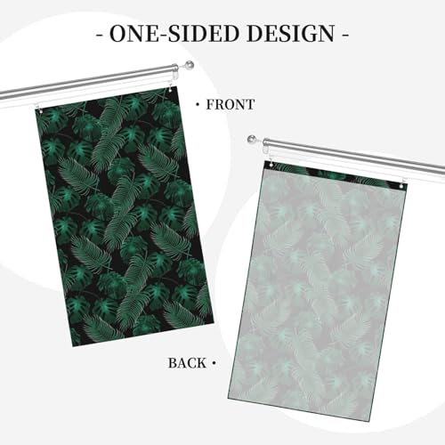 Bananenblatt-Flagge mit grünem Druck, für den Außenbereich, dekorative Flagge, für den Innenbereich, Hof, Jahreszeiten, Urlaubsdekorationen Bananenblatt-Flagge mit grünem Druck, für den Außenbereich, dekorative Flagge, für den Innenbereich, Hof, Jahreszeiten, Urlaubsdekorationen von Unkhtt