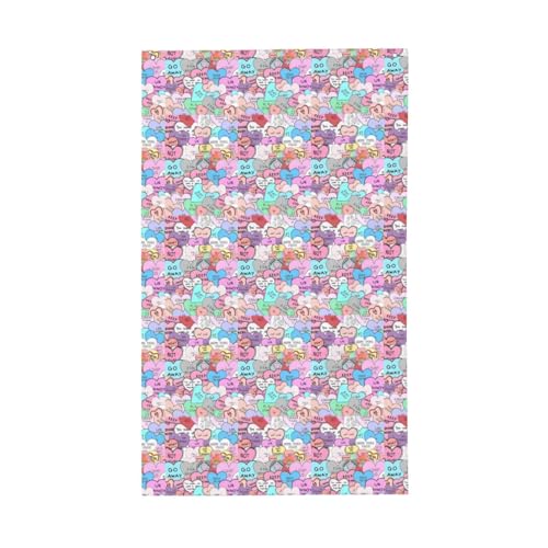 Bunte Herz-Standard-Druck, für den Außenbereich, dekorative Flagge, Innenausstellung, Hof, Jahreszeiten, Urlaubsdekorationen Bunte Herz-Standard-Druck, für den Außenbereich, dekorative Flagge, Innenausstellung, Hof, Jahreszeiten, Urlaubsdekorationen von Unkhtt