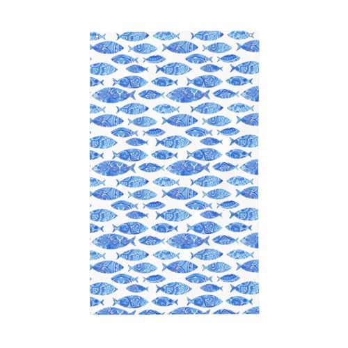 Fischmalerei-Druck, dekorative Flagge, für den Innenbereich, Hof, Jahreszeiten, Urlaubsdekorationen Fischmalerei-Druck, dekorative Flagge, für den Innenbereich, Hof, Jahreszeiten, Urlaubsdekorationen von Unkhtt