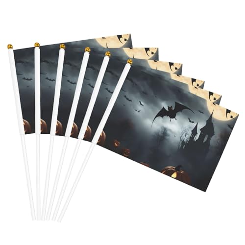 Halloween Fliegende Fledermäuse 4 Druck Handflagge Leichte Flaggen Partys Events Jahrestag Dekor Verschiedene Anlässe Halloween Fliegende Fledermäuse 4 Druck Handflagge Leichte Flaggen Partys Events Jahrestag Dekor Verschiedene Anlässe von Unkhtt