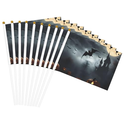 Halloween Fliegende Fledermäuse 4 Druck Handflagge Leichte Flaggen Partys Events Jahrestag Dekor Verschiedene Anlässe Halloween Fliegende Fledermäuse 4 Druck Handflagge Leichte Flaggen Partys Events Jahrestag Dekor Verschiedene Anlässe von Unkhtt
