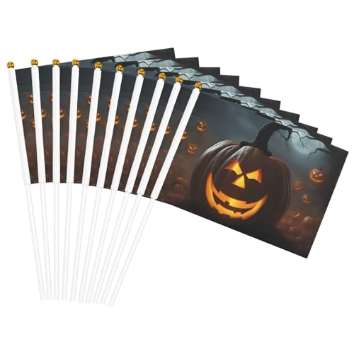 Halloween-Geister-Kürbis-Druck, Handflagge, leichte Flaggen, Partys, Veranstaltungen, Jubiläumsdekoration, verschiedene Anlässe Halloween-Geister-Kürbis-Druck, Handflagge, leichte Flaggen, Partys, Veranstaltungen, Jubiläumsdekoration, verschiedene Anlässe von Unkhtt
