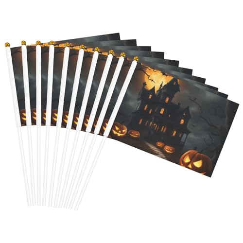 Halloween-Horror-Druck, Handflagge, leichte Flaggen, Partys, Veranstaltungen, Jubiläumsdekoration, verschiedene Anlässe Halloween-Horror-Druck, Handflagge, leichte Flaggen, Partys, Veranstaltungen, Jubiläumsdekoration, verschiedene Anlässe von Unkhtt