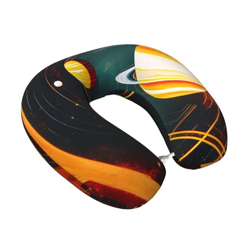 Sonnensystem Jupiter Saturn Druck U-förmiges Memory-Schaum-Kissen Reise Flugzeug Büro kurze Nickerchen entspannend den täglichen Gebrauch Sonnensystem Jupiter Saturn Druck U-förmiges Memory-Schaum-Kissen Reise Flugzeug Büro kurze Nickerchen entspannend den täglichen Gebrauch von Unkhtt