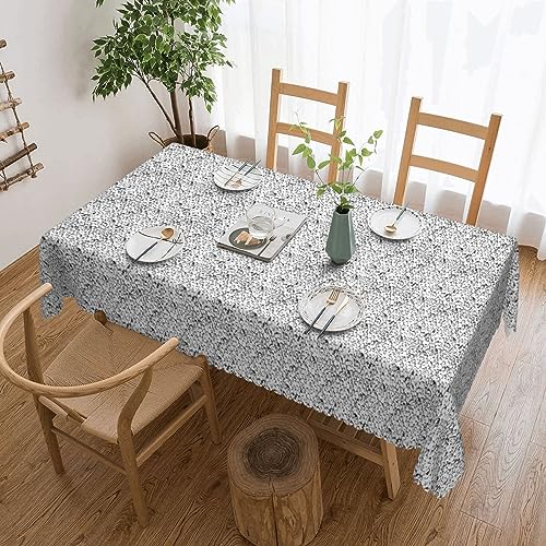Unkhtt Stilvolle Tischdecke mit Pinguin-Muster, wasserdicht, rechteckig, 137 x 183 cm, wiederverwendbar, für Esszimmer, Hochzeit, Party Unkhtt Stilvolle Tischdecke mit Pinguin-Muster, wasserdicht, rechteckig, 137 x 183 cm, wiederverwendbar, für Esszimmer, Hochzeit, Party von Unkhtt