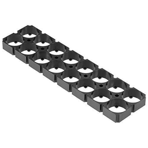 10 Stück 2 x 8 Cell Spacer 18650 Akku Lithium Halterung Kunststoff Halterung für DIY Akku Pack von Unknown