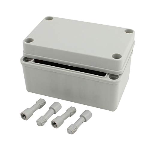 130mm x 80mm x 70mm Staubdicht IP65 Abzweigdose DIY Gehäuse grau von Unknown