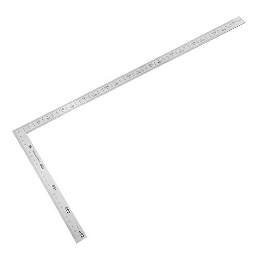 250 mm x 500 mm Edelstahl Rahmen Rechteckig Rechteckig Lineal Probieren Werkzeug für Ingenieure von Unknown