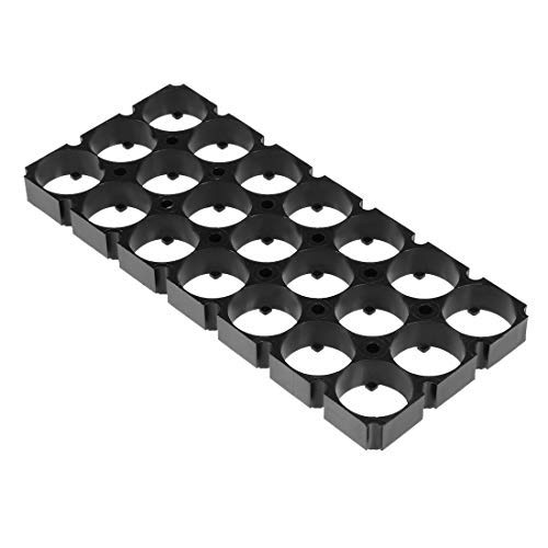 5 Stück 3 x 7 Cell Spacer 18650 Lithium-Akku Halterung Kunststoff Halterung für DIY Akku Pack von Unknown