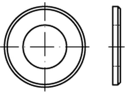 DIN 125 Stahl 140 HV B 6,4 galvanisch verzinkt gal Zn K Form B 500 Stk DIN 125 Stahl 140 HV B 6,4 galvanisch verzinkt gal Zn K Form B 500 Stk von Unknown