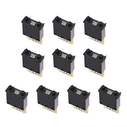 DIP Switch BCD Code Schalter KM2 0-9 Digital Schwarz 30 x 18 x 8 mm 10 Stück von Unknown