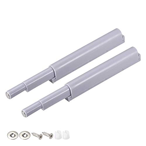 Magnetic Touch Catch Push To Open System Damper Buffer für Kabinett/Cupboard, Grau, 2 Sets von Unknown