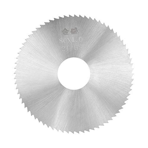 Mini-Kreissägeblätter, 80 x 22 x 1 mm, 72 Zähne, HSS Sägeblatt für Holz Metall Mini-Kreissägeblätter, 80 x 22 x 1 mm, 72 Zähne, HSS Sägeblatt für Holz Metall von Unknown