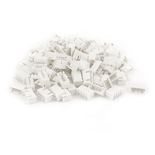 N/A 100 Stück XH2.54 4-polig 2,54 mm Pitch Socket Connector Pin Headers von Unknown