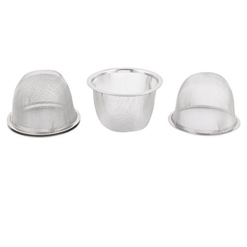 N/A Edelstahl Teeblatt Gewürz rund Draht Mesh Teekanne Filter Sieb 75 mm Durchmesser 45 mm Tiefe 4 Stück N/A Edelstahl Teeblatt Gewürz rund Draht Mesh Teekanne Filter Sieb 75 mm Durchmesser 45 mm Tiefe 4 Stück von Unknown