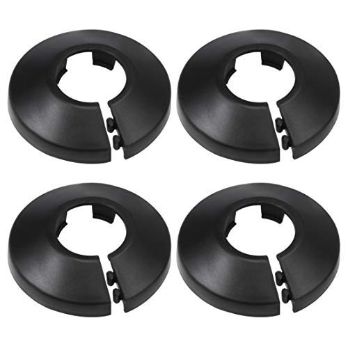 Schlauchschelle 21 mm PP Heizkörper Abzeichen Wasserschlauch Deckel Dekoration schwarz 4 Stück Schlauchschelle 21 mm PP Heizkörper Abzeichen Wasserschlauch Deckel Dekoration schwarz 4 Stück von Unknown