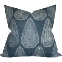 Artemis Kissenbezug in Blau, Designer Kissenbezüge, Dekokissen von UnlimitedTextiles