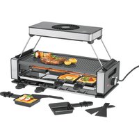 UNOLD Raclette 48785 Smokeless für 8 Personen Aluplatte von Unold