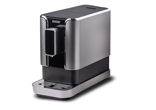 Unold 28835 Kaffeevollautomat Luca Heißwasser-Funktion für verschiedenen Tee Individuelle Programmierung der Tassengrößen 1,2 L Tank Entkalkungsprogramm Tastendruck Unold 28835 Kaffeevollautomat Luca Heißwasser-Funktion für verschiedenen Tee Individuelle Programmierung der Tassengrößen 1,2 L Tank Entkalkungsprogramm Tastendruck von Unold